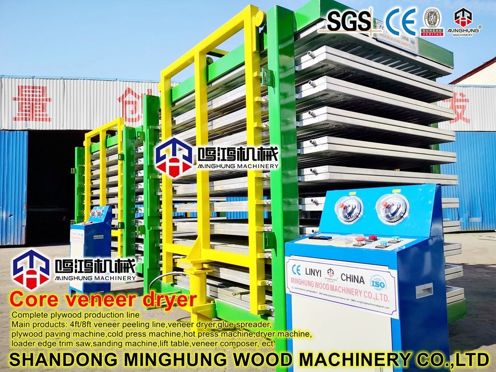 Wood Veneer Core Dryer for Veneer Production Line