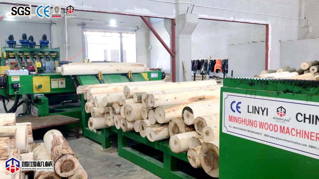 Timber Wood Log Peeling Machine for Making Veneer Core