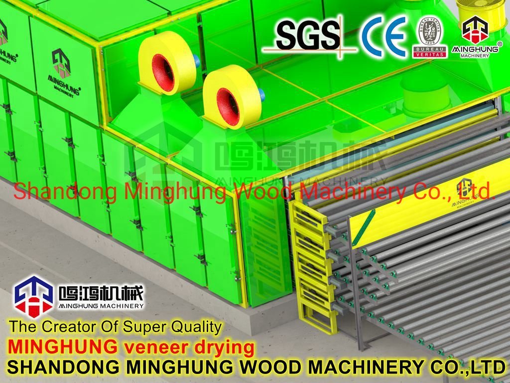 Veneer Drying Line Roller Type Dryer