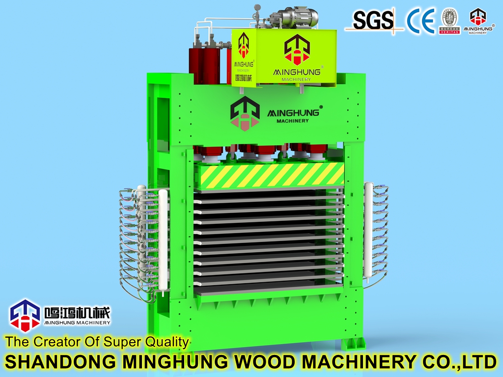 Hydraulic Hot Press Machine for Wooden Panel Manufacturing