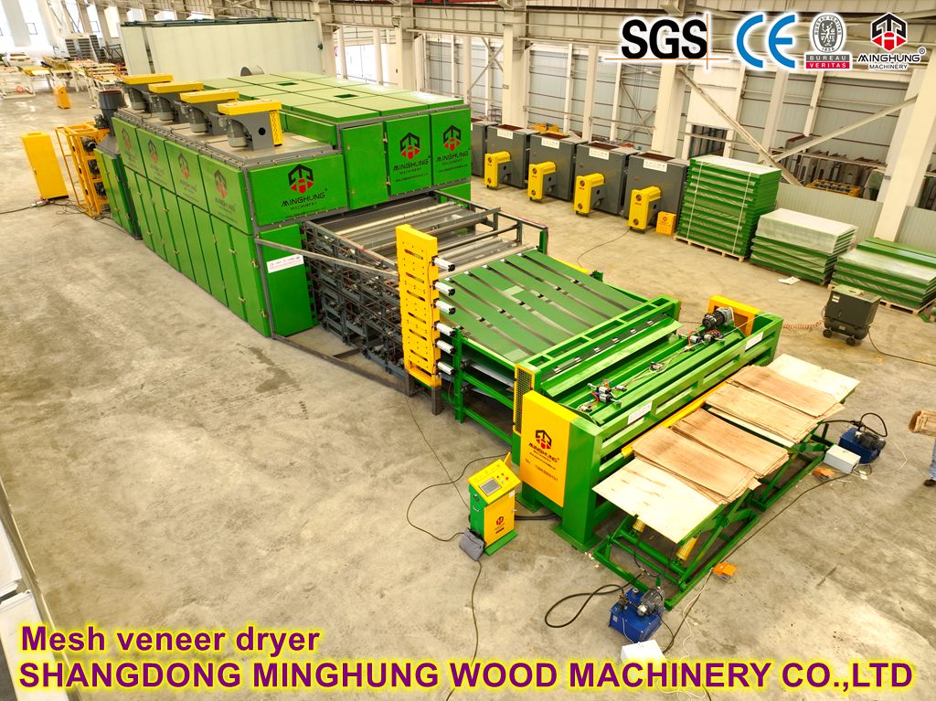 Veneer Core Press Dryer Machine for Plywood Making Machine