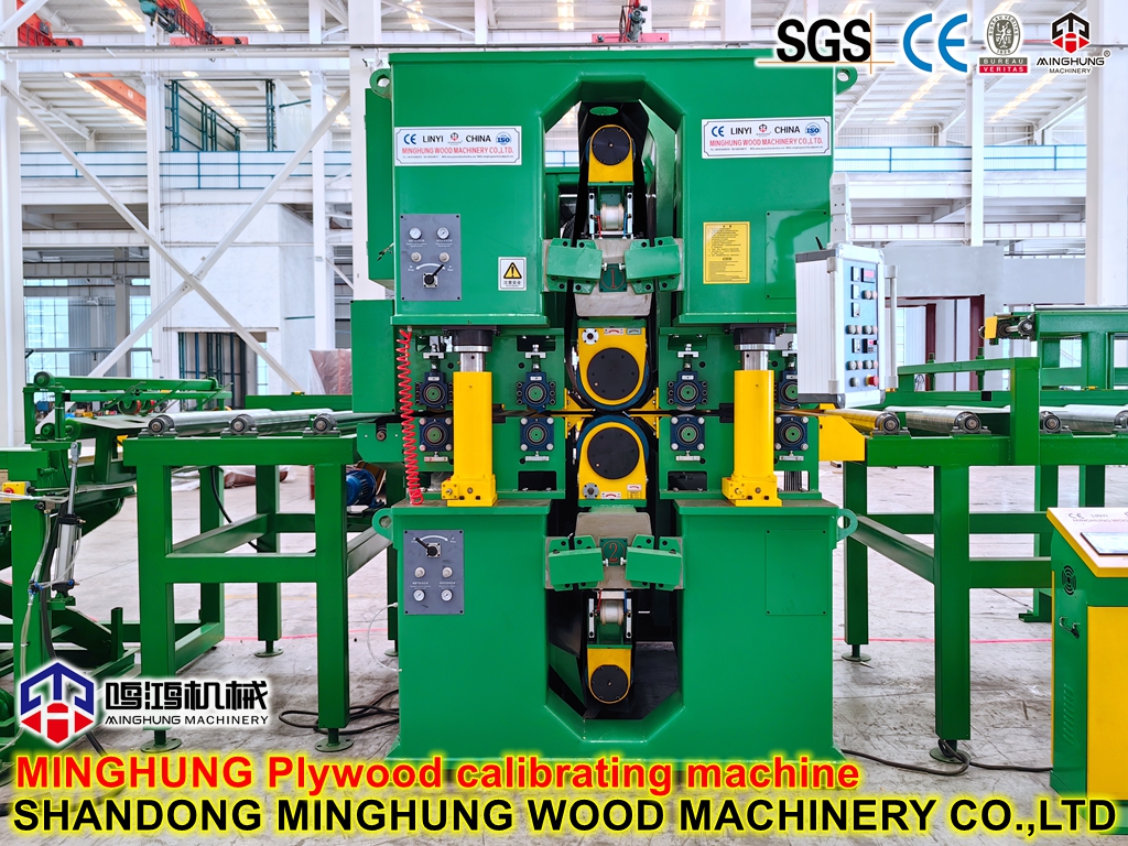 MINGHUNG Plywood calibrating machine
