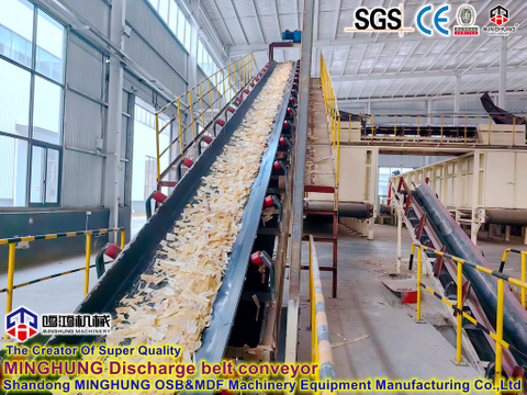 MDF / HDF / OSB Particle Board Chipboard Production Line / Medium Density Fiberboard Making Machine Line-MINGHUNG