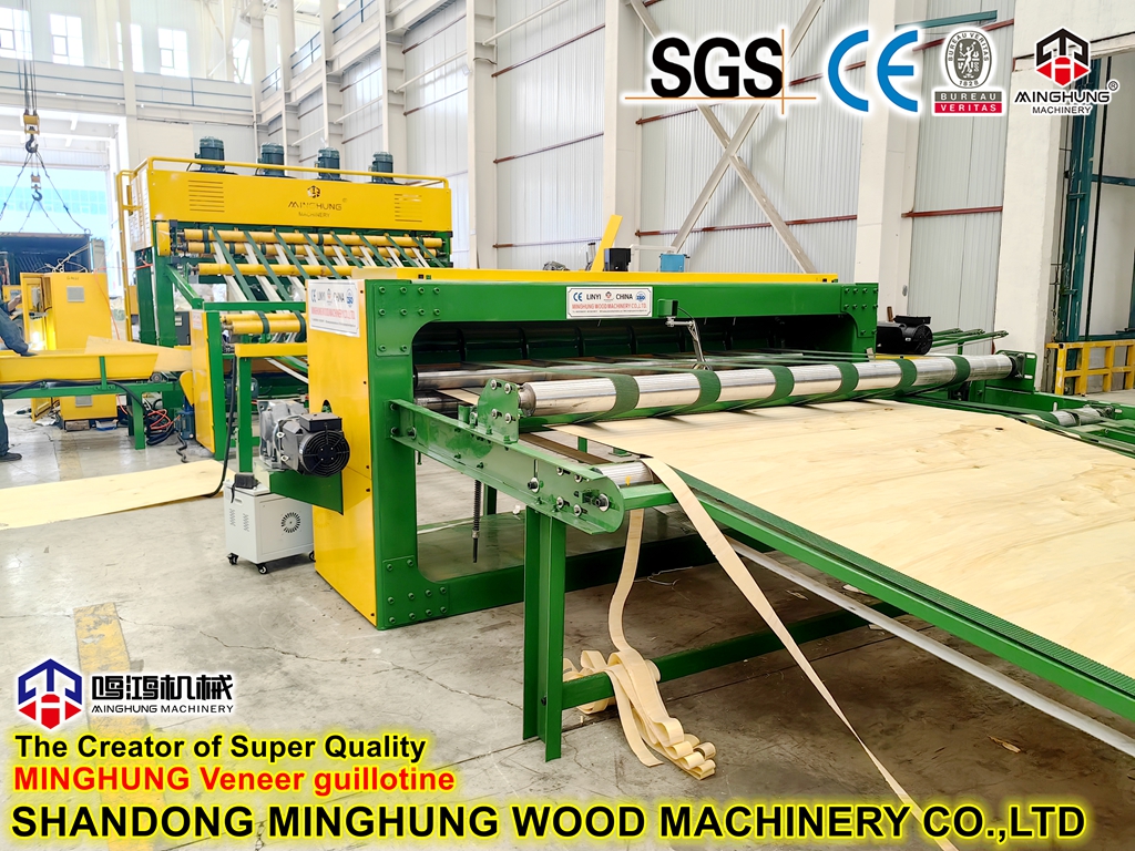 minghung veneer guillotine