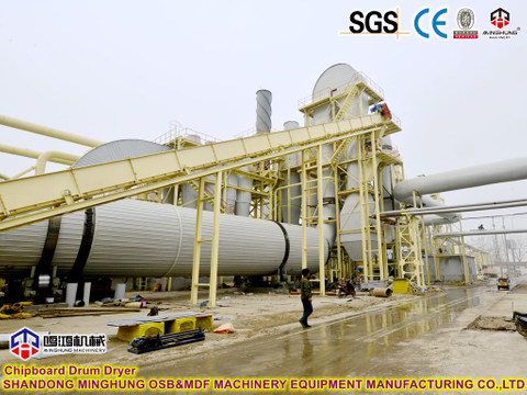 Wood Chipes/Sawdust/ Shavings Rotary Dryer-China Minghung