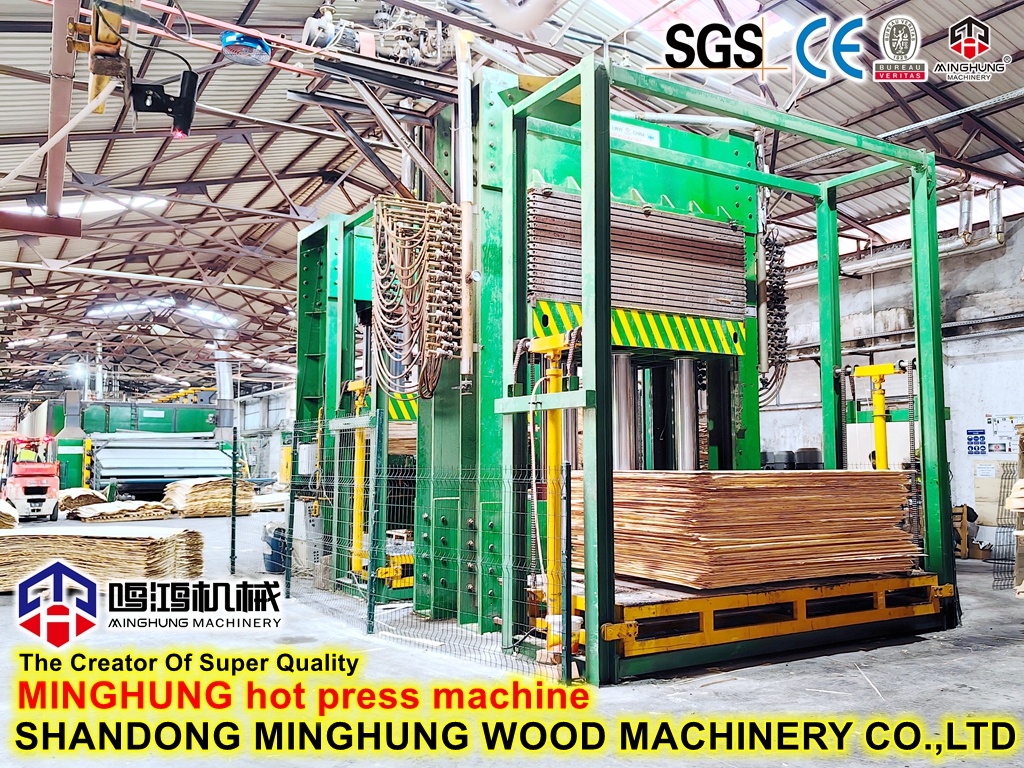 Hydraulic Plywood Hot Press Machine for Commercial Plywood