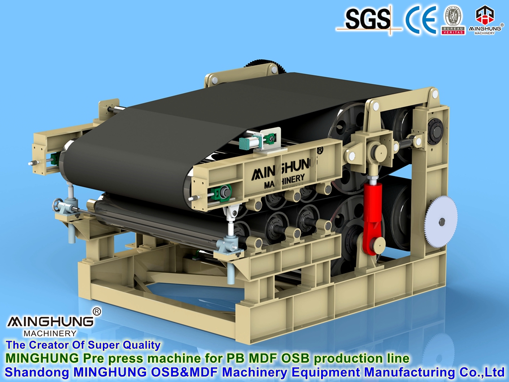 OSB Board pre press machine