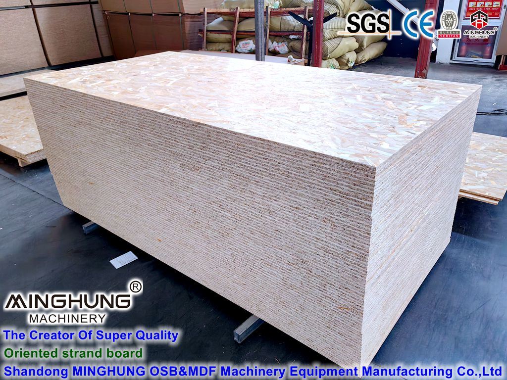 OSB Oriented Strand Board from OSB Production Machinery Line