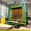 High Precision Plywood Hot Press Machine with Automatic Feeding Table Thickness Tolerance ±0.1mm 