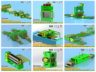 Environmental Low-Formaldehyde Plywood Production Line