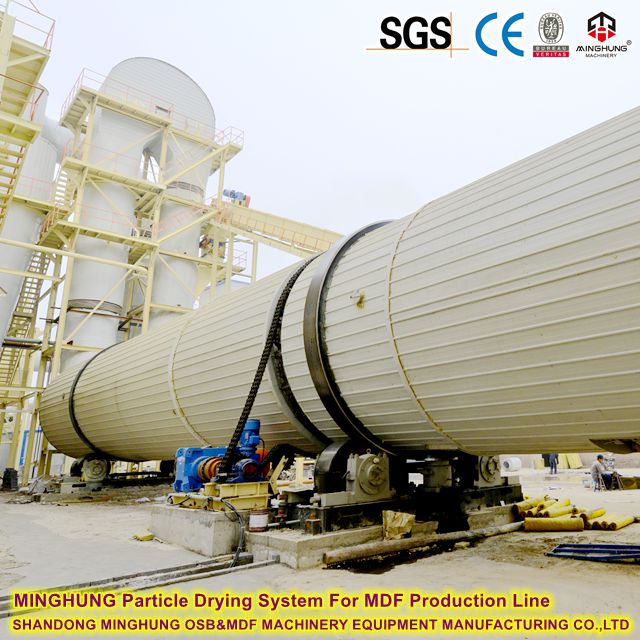 Particle Drying System For MDF Production Line
