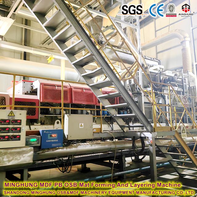 MINGHUNG MDF PB OSB Mat Forming And Layering Machine
