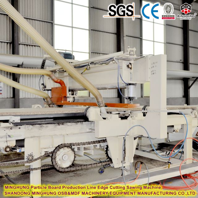 Particle Board Production Line Edge Cutting Sawing Machine