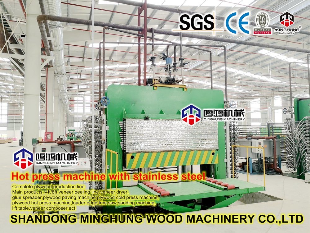 Plywood Hot Press for Woodworking Machine
