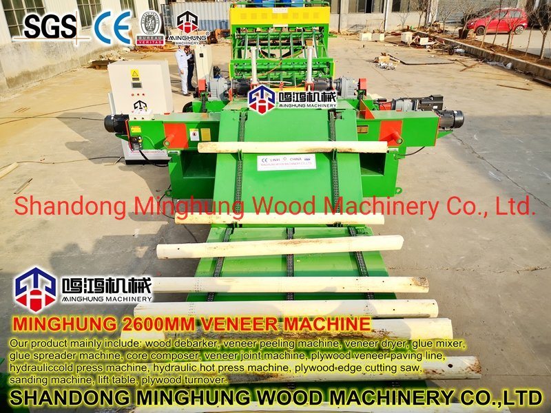 Wood Log Rounding Peeling Machine for Veneer Mill Factory