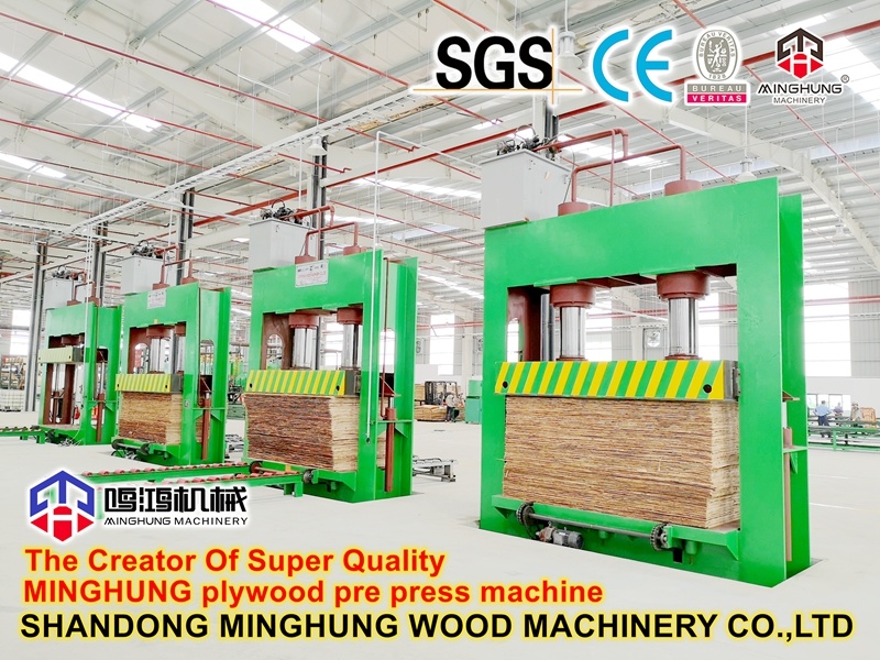 500ton Plywood Press Machine for Pressing Glued Plywood Veneer