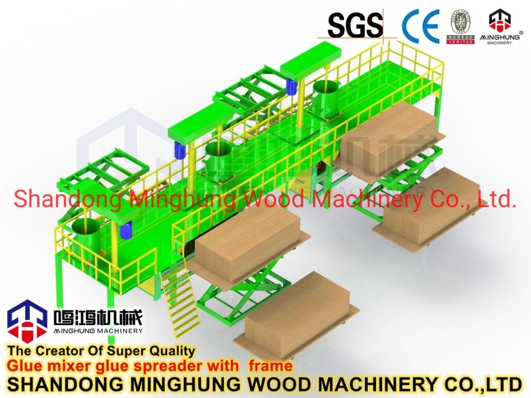 Plywood Roller Glue Spreader Machine