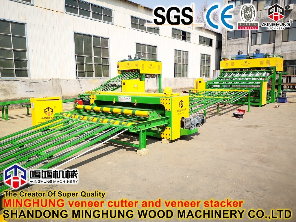 Wood Veneer Stacking Machine for Veneer Production Line