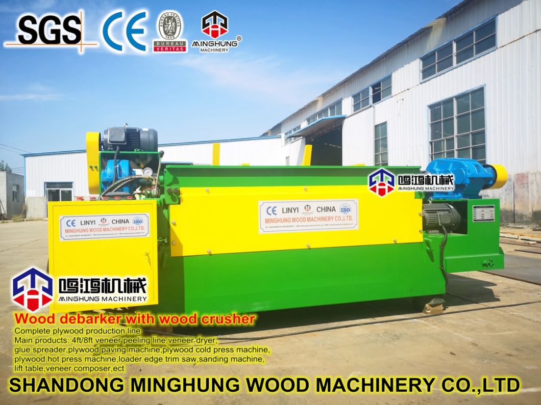 Wood Debarking Machine in Veneer Paper Industry
