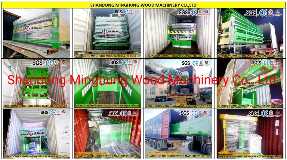 Rubber Roller Plywood Glue Spreader Machine