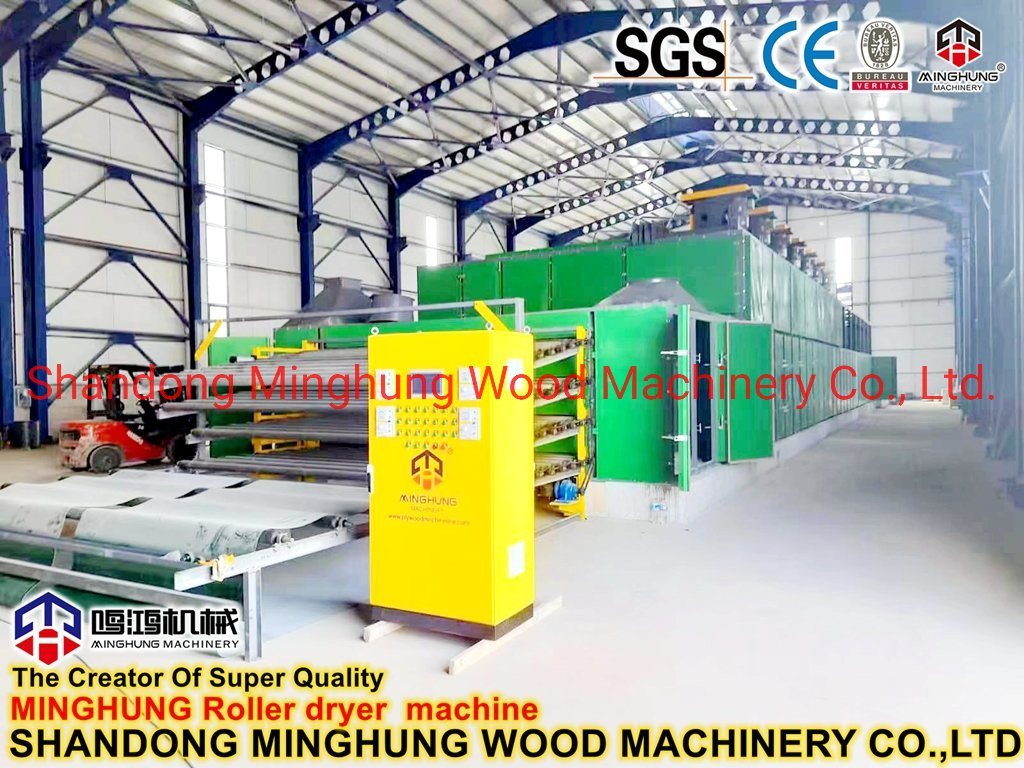 Veneer Production Line Birch Veneer Dryer Machine Mesh Birch Dryer