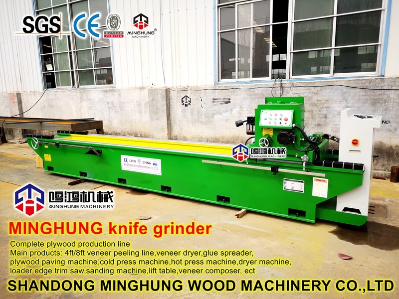 Magnetic Knife Grinding Machine in Wood Veneer Factory