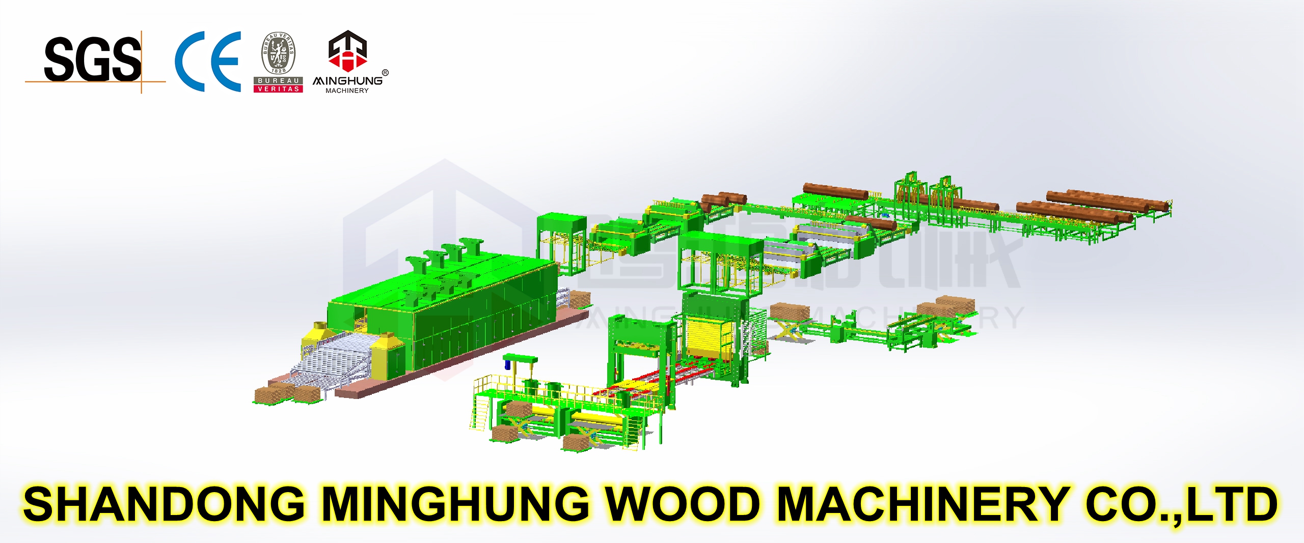MINGHUNG plywood machine line
