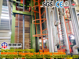 3x6 To 5x10 Feet Adjustable Size Plywood Making Machine
