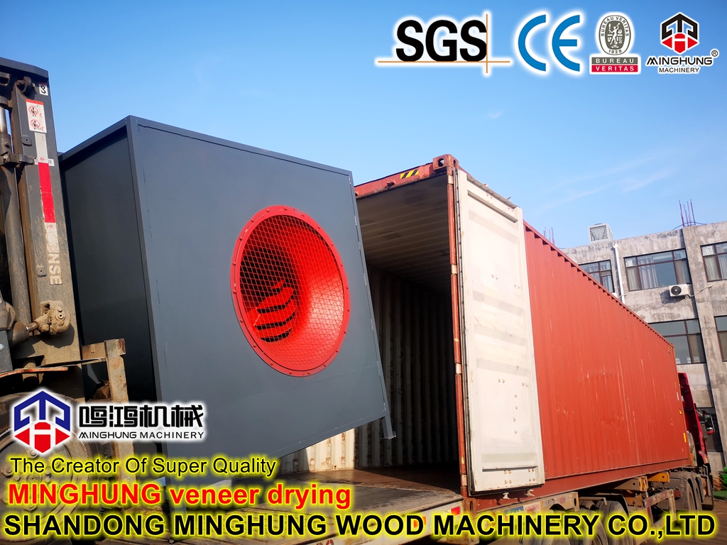 veneer drying parts delivery