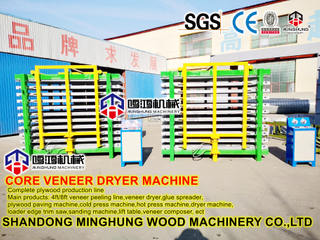 Veneer Machine Hollow Core Veneer Dryer Machine