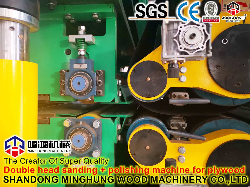Double head sanding