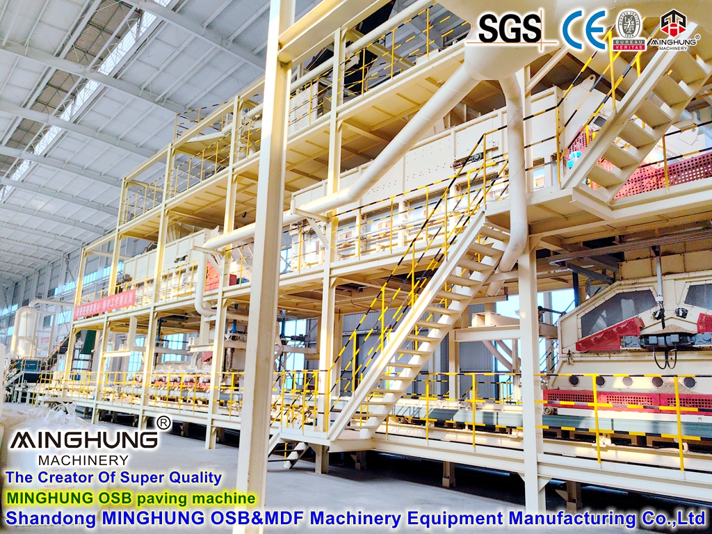 OSB paving machine