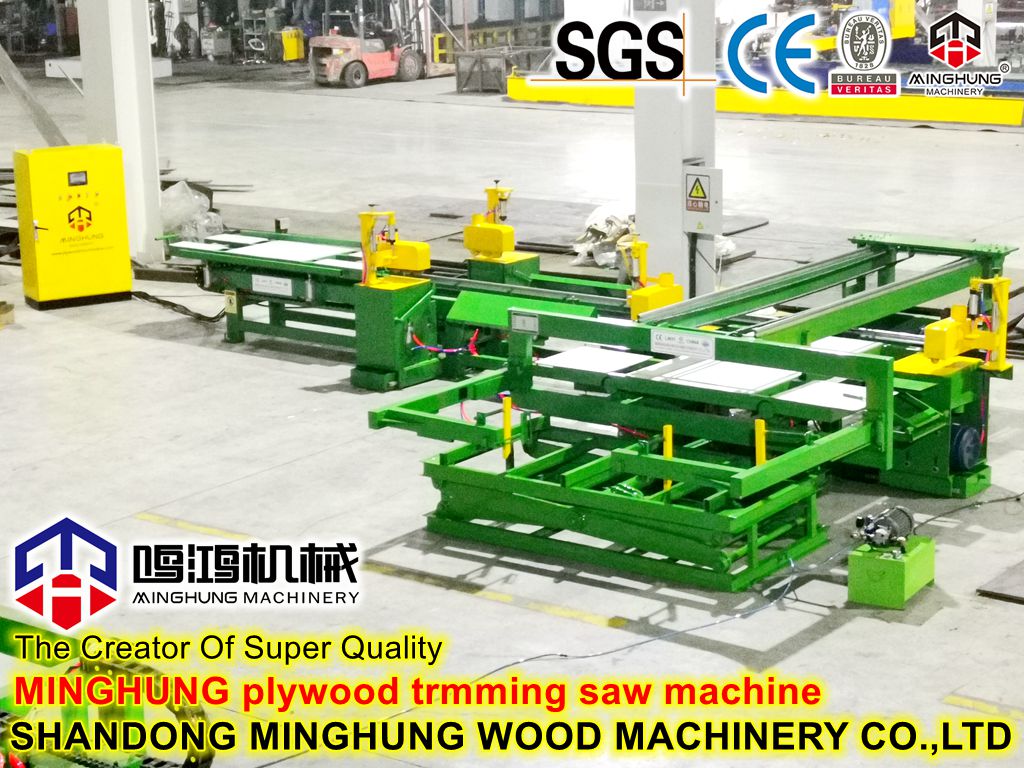 1525*1525mm Plywood Edge Cutting Trimming Sawing Machine