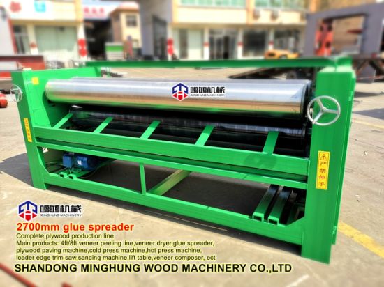 Glue Spreader Roller Spreading Machine for Plywood Veneer