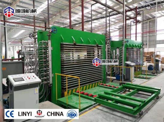 Strong Composite Frame Hydraulic Hot Press Machine for Plywood