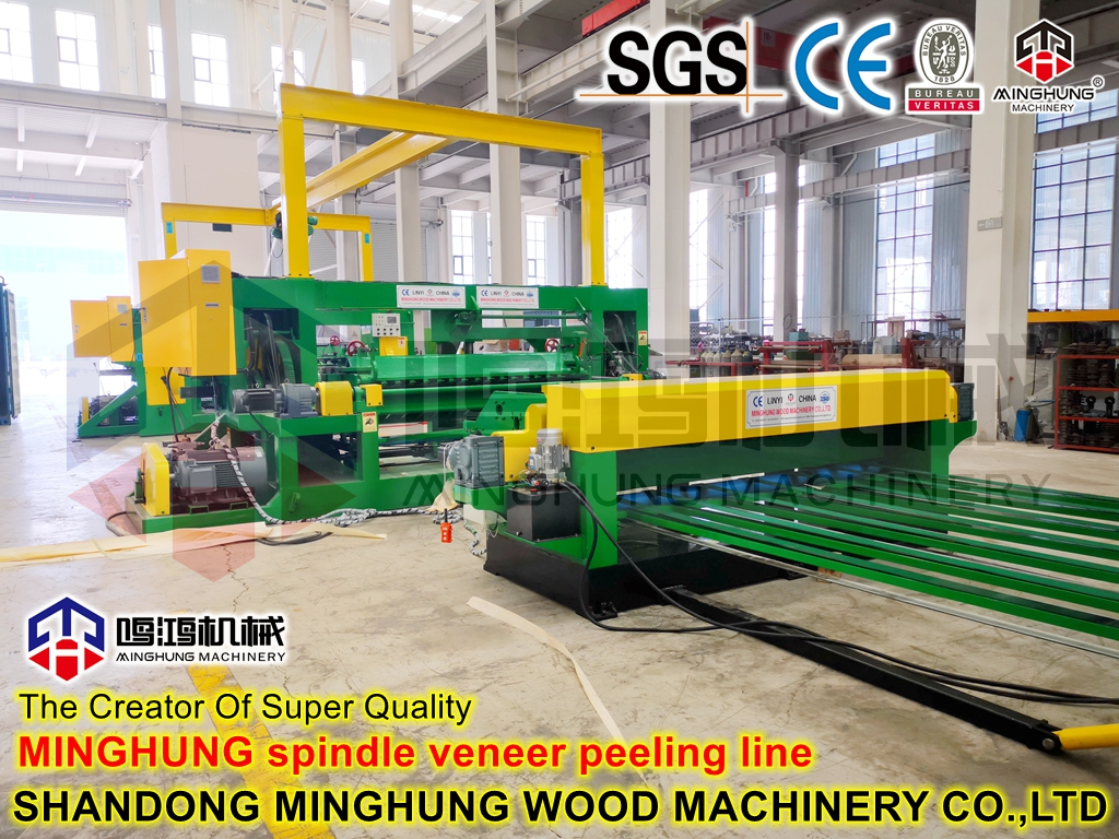 Large-diameter log peeling machine (2)