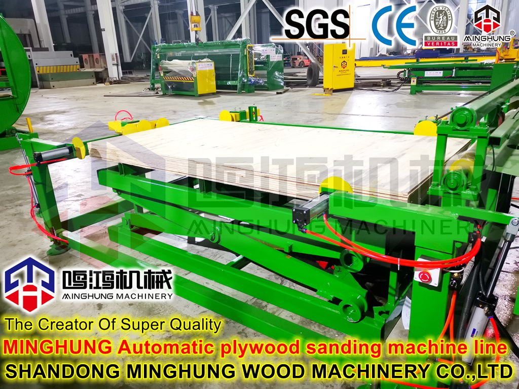 MINGHUNG Automatic plywood sanding machine