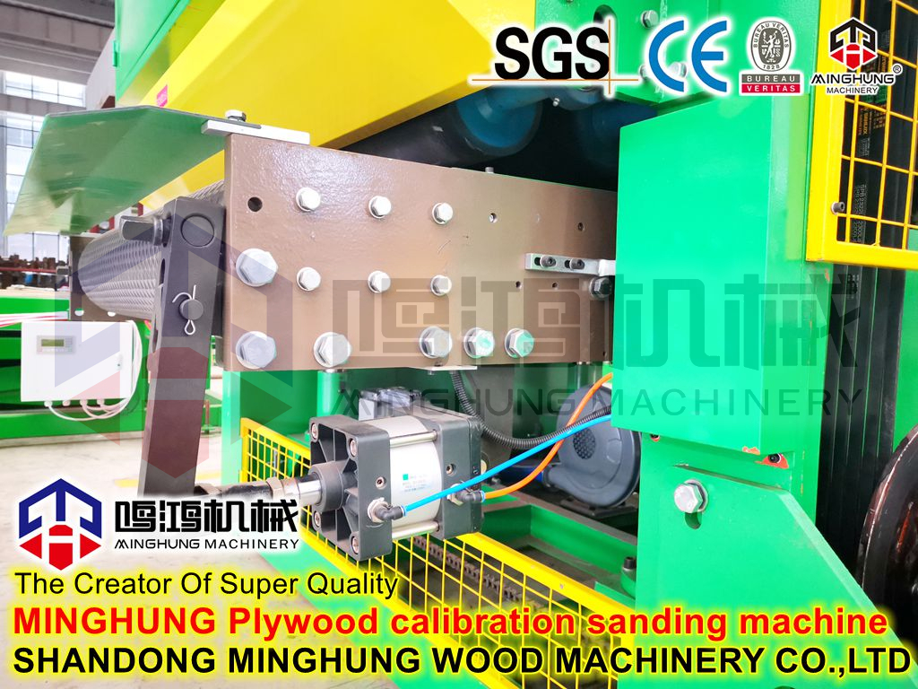 plywood calibration sanding machine From MINGHUNG