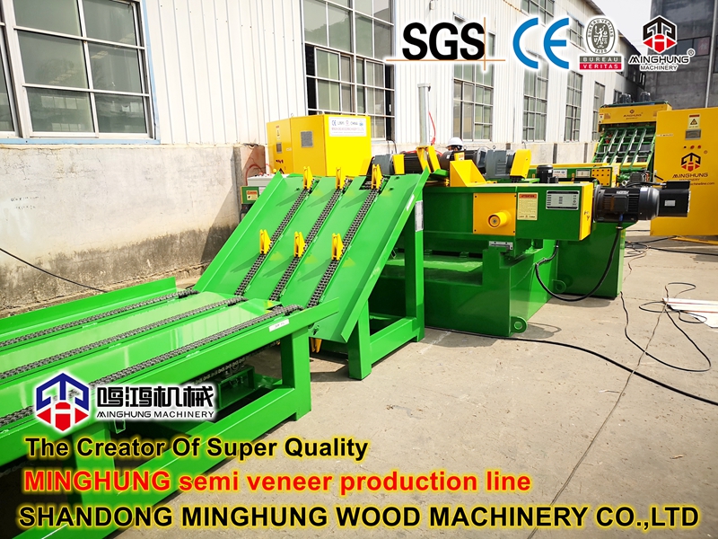 MINGHUNG Semi veneer production line