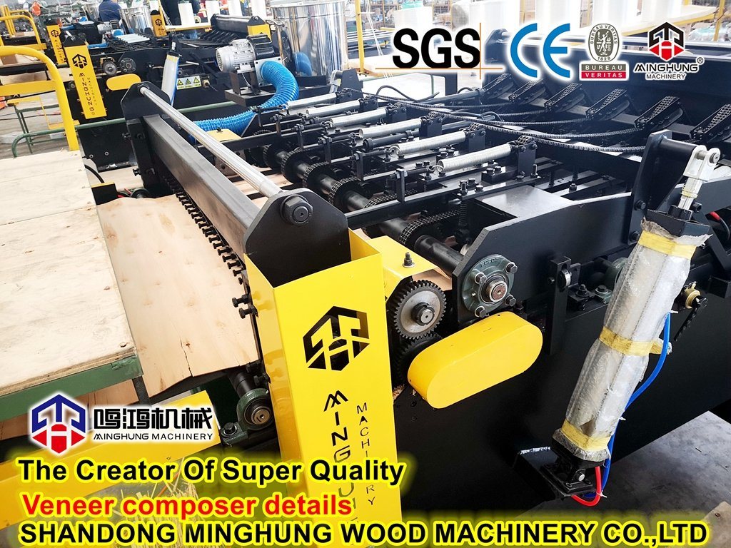 Automatic Wood Veneer Jointing Machine for Plywood Production