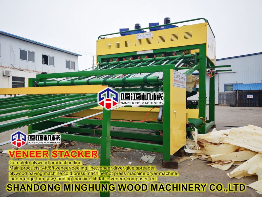 Veneer Stacker Machine for Connecting with Veneer Peeling Machine