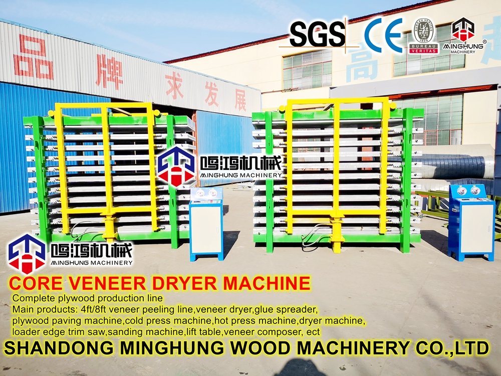 Square Tube Plywood Core Veneer Dryer Machine