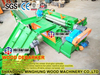 Wood Debarking and Chipping Machine for Veneer Production