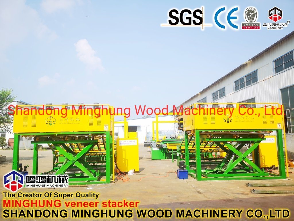 Automatic Wood Veneer Sorting and Stacking Machine