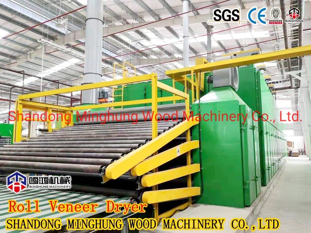 Veneer Drying Line Roller Type Dryer