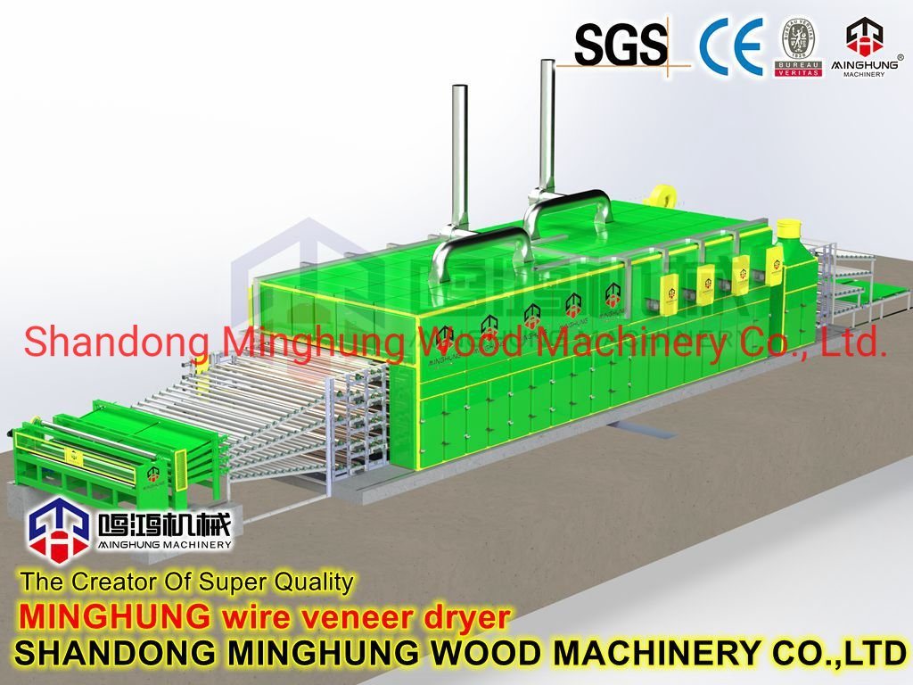 Veneer Drying Line Roller Type Dryer