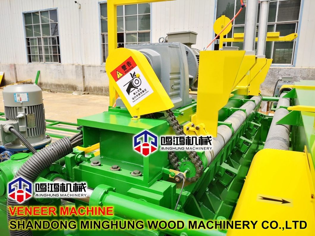 4feet Strong Wood Veneer Cutter Machine for Peeling Timber Log