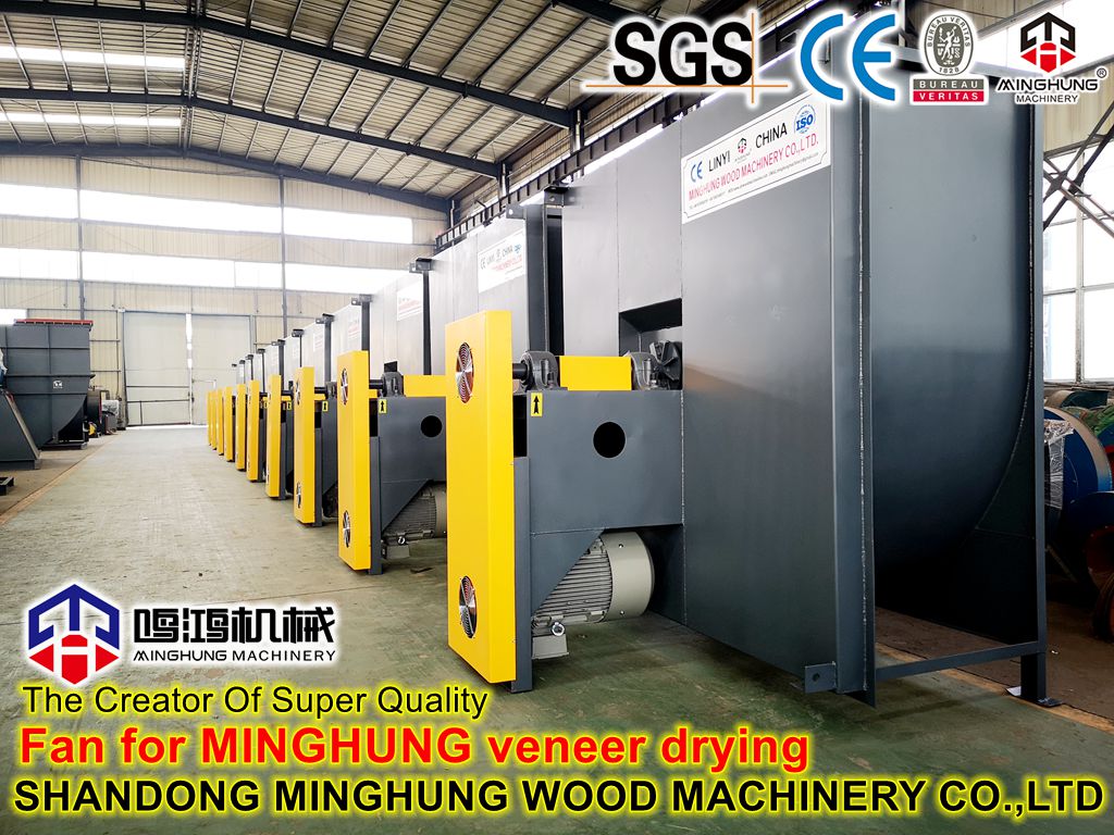 fan for band drying machine