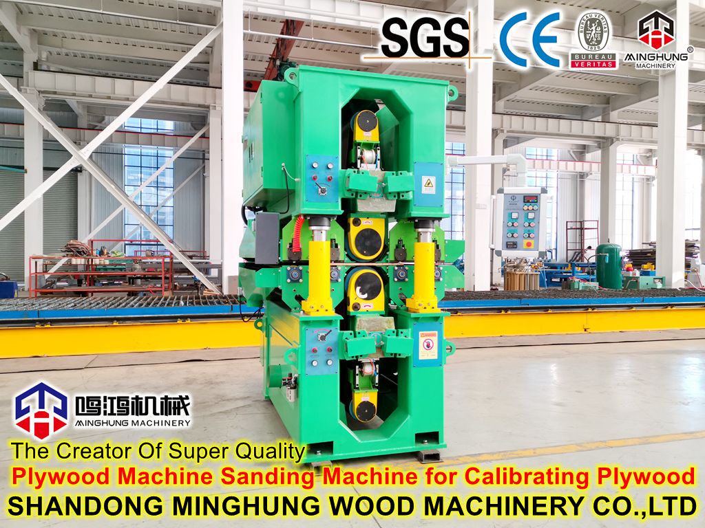 Plywood Sanding Machine for Calibrating Plywood