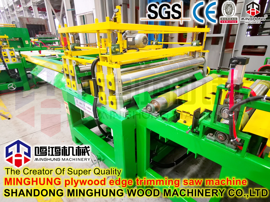 OSB MDF Plywood Edge Trimming Saw Machine Plywood Board Automatic Edge Banding Machine with Edges Trimming Machines